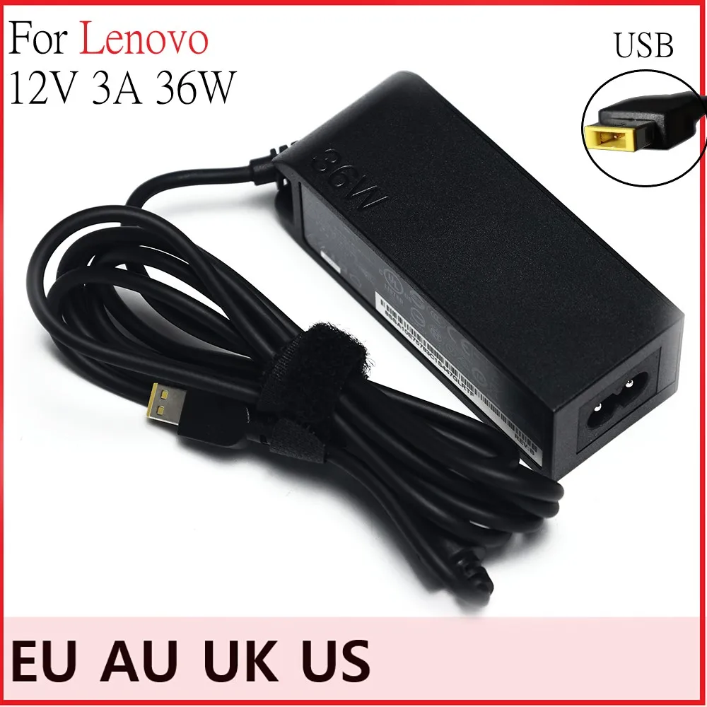 12V3A36WLaptopACPowerAdapterForLenovoTabletCharger4X20E75063
