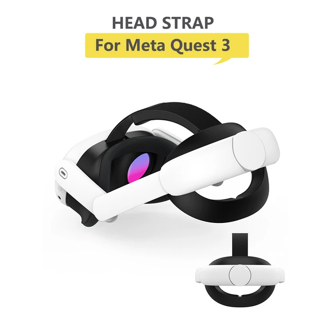 AMVR Lightweight Head Strap for Quest 3 VR Headset Headband Headwear  Comfortable Elite Strap VR Accessories - AliExpress