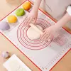 Oversize 60/70/80cm Silicone Baking Mat Rolling Kneading Pad Pastry Tools Crepes Pizza Dough Non-Stick Silicone Mat For Kitchen 2