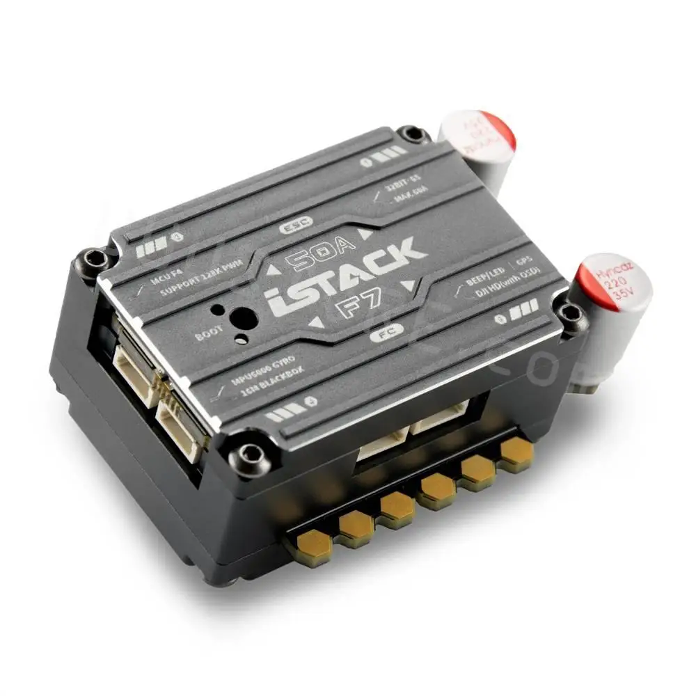Axisflying Stack 50A + F7 Istack Plug Play F722 Dji Flight Controller 50A 4 In1 128K Esc 2-6S Per Fpv Freestyle Racing
