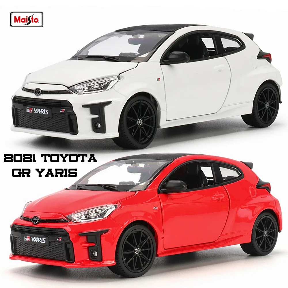 Maisto 1:24 2021 Toyota Gr Yaris 픽업 다이캐스트 모델 에디션,..