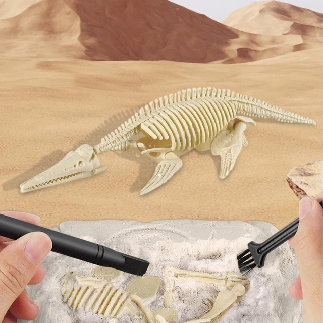 Kit 18 Dinossauros Educativos Brinquedo Realista Joyin de Plástico
