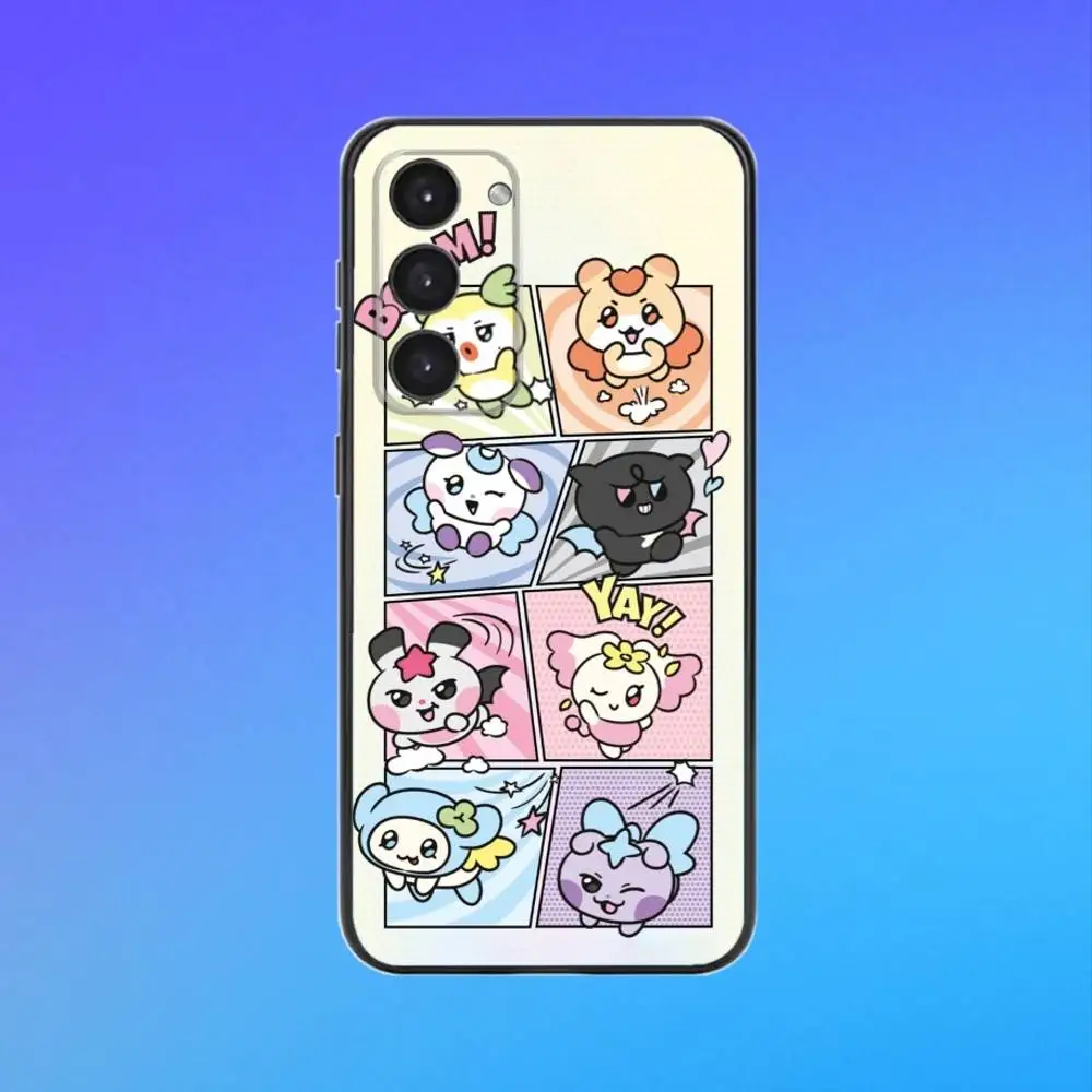 Stylish Black Soft Phone Case with Cute Design