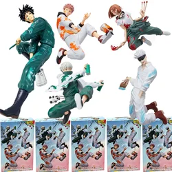 Jujutsu Kaisen SPLASH×Battle Re: Series Gojo Satoru & Team Anime Figures, 16cm PVC Collectible Statue (5PCS with box)