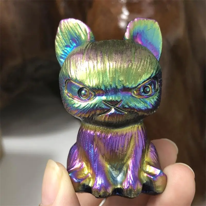 

1 шт., фигурка из натурального кварцевого камня Aura