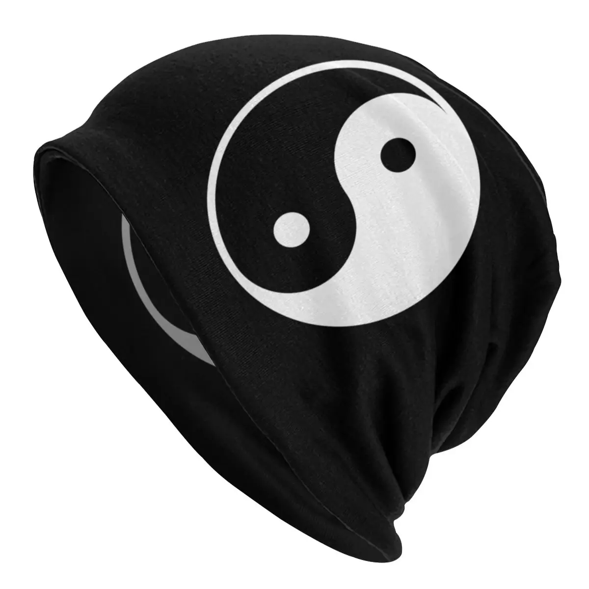 

Yin Yang Symbol Bonnet Beanie Knit Hats Men Women Fashion Unisex Peace Serenity Harmony Warm Winter Skullies Beanies Caps