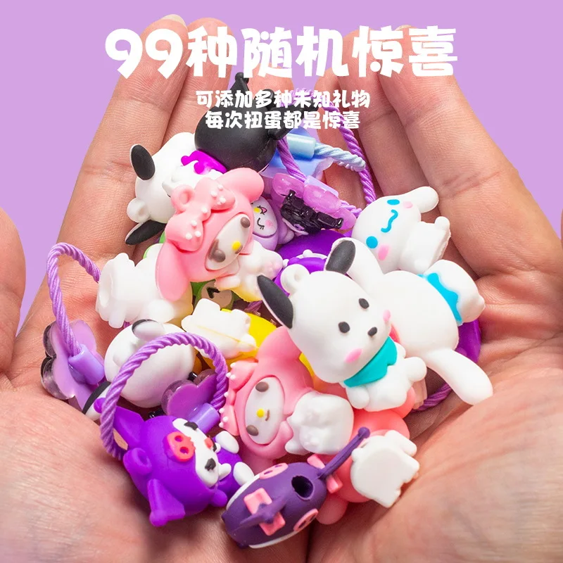 Childrens Toys Hello Kitty Diy Egg Twisting Machine Blind Box Toy
