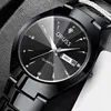 ORUSS Hot Brand Men's Watch High Quality Stainless Steel 30M Waterproof Luminous Pointer Week Calendar Man Original Quartz Watch 4