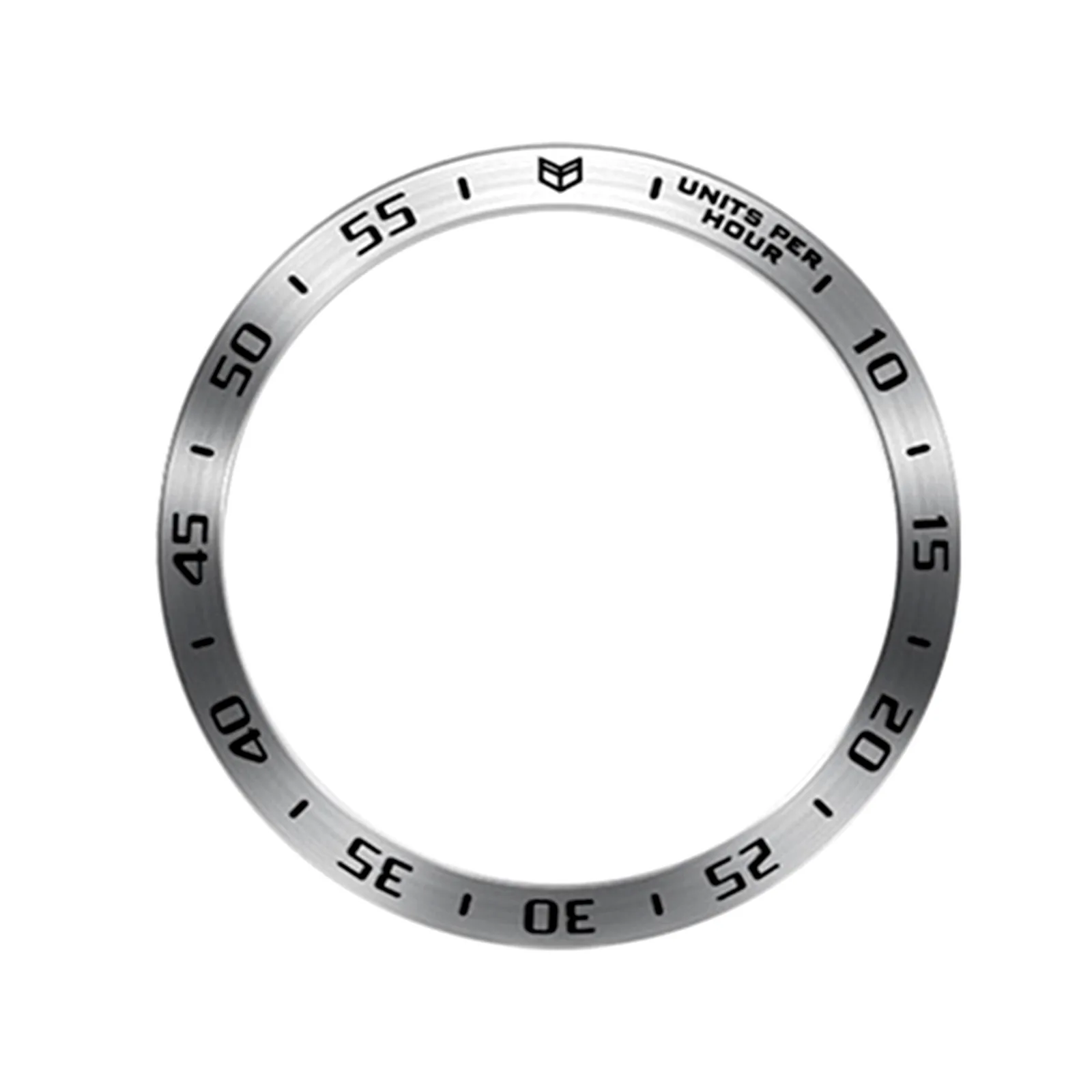 Premium Metal Bezel Protective Ring with Time/Speed Scale