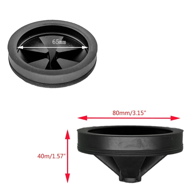 Silicone Waste Disposer Anti Splashing Cover InSinkErator Kitchen Sink Drain Strainer 80mm Kitchen Sink Strainer