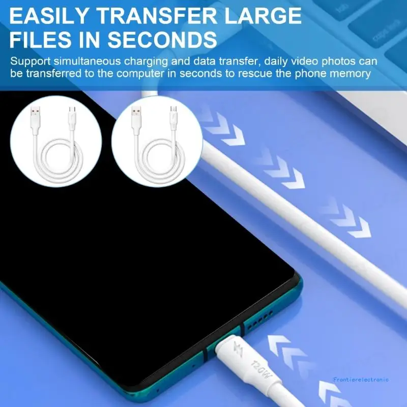 

Bend Resistant USB2.0 Cable USB to Type C/USB 5Pin Fast Charging Cord Male to Male Connectors Data Transfer Wire DropShipping