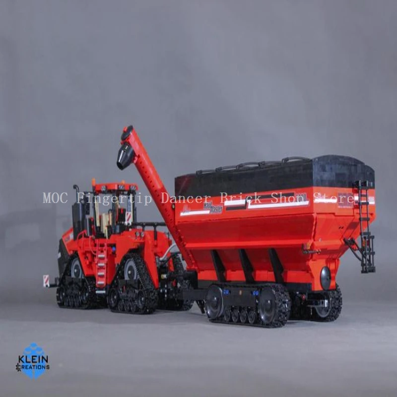 MOC-67575+69388 Tracked Tractor Trailer Remote Control Motor