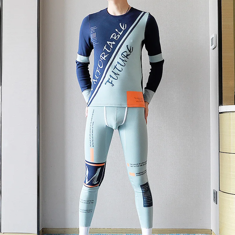 

Trendy, fashionable and personalized men's plush and thickened leggings warm, hot and breathable sweaters