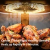 Petrus Air fryer Large Capacity  Transparent Visibility Rotating Basket  No-flip Cooking Multiple Functions  Smart Menu  PE7720 3