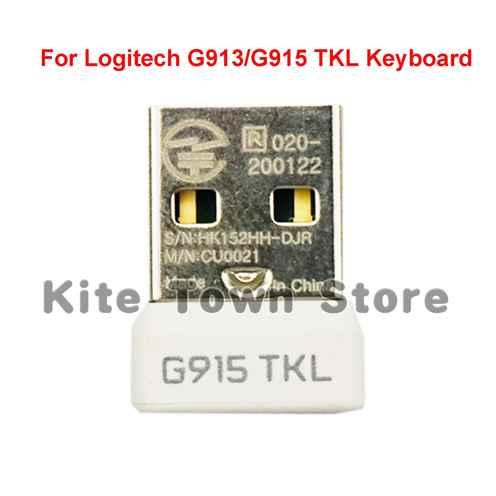 Sostituzione Adattatore Ricevitore Tastiera Dongle Usb Bianco Per Tastiera Da Gioco Meccanica Wireless Logitech G913 G915 Tkl