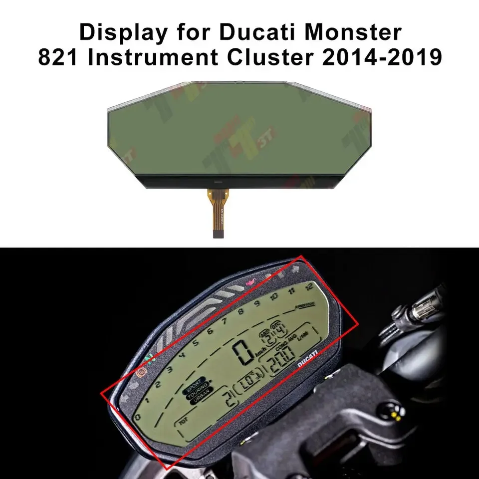 

Display for Ducati Monster 821 Instrument Cluster 2014-2019
