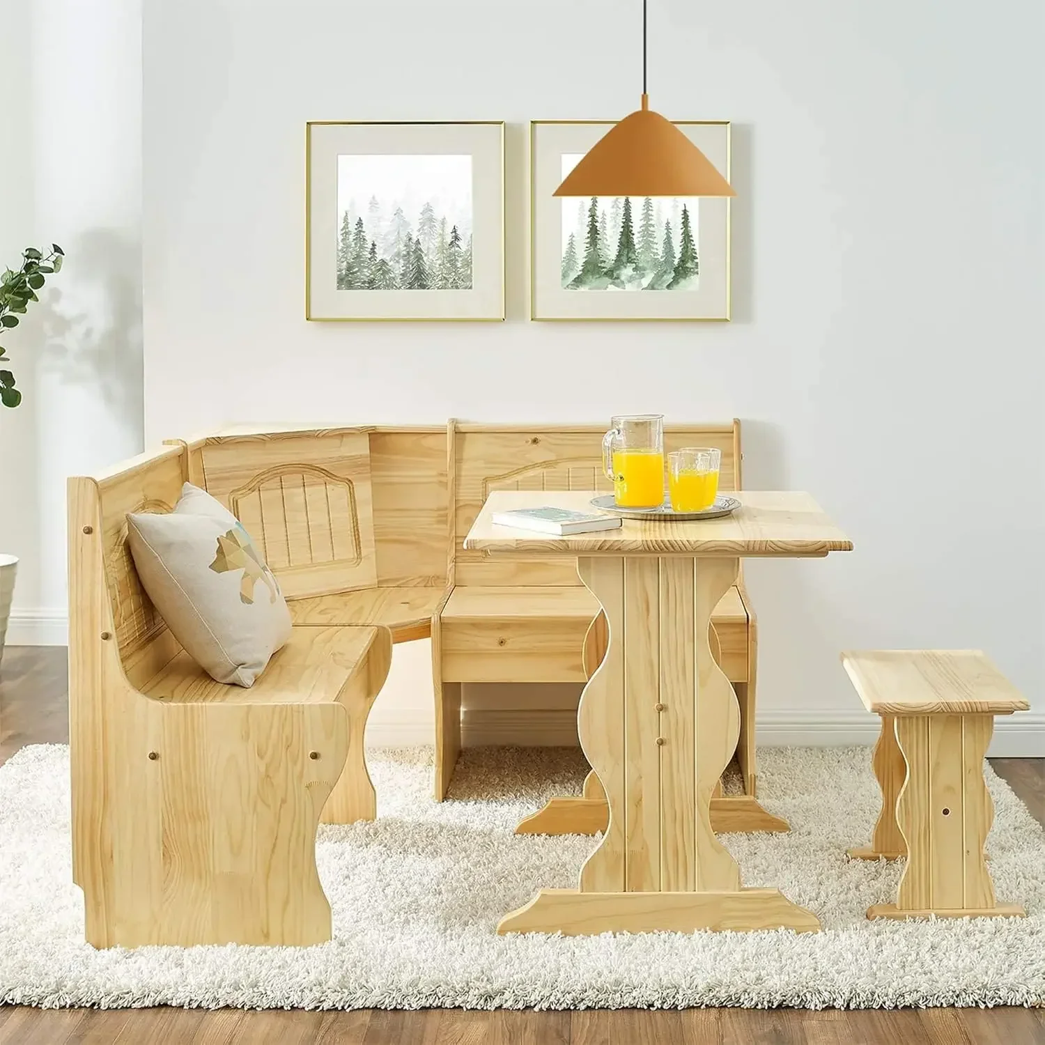 3-Piece Nook Dining Set 5
