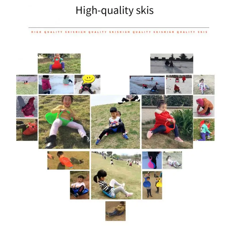 Snowboard Grass Ski Board Children's Skis Outdoor Children's Sports Ice And Snow General Model