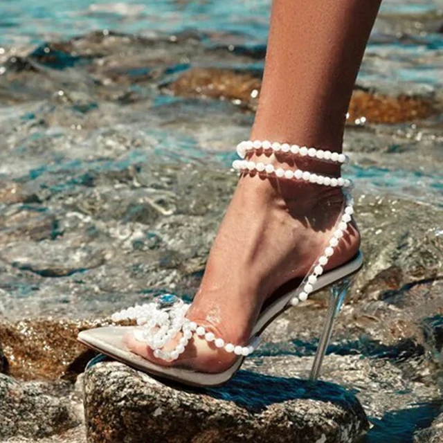 Lino Perros Gabbana Everyday Transparent Heels | Lino Perros-hdcinema.vn