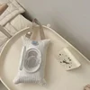 Cute Bear Rabbit Tissue Holder For Car Fuzzy Tissue Box Dispenser Paper Towel Storage Container Wrapper Hanging For Home Office 6