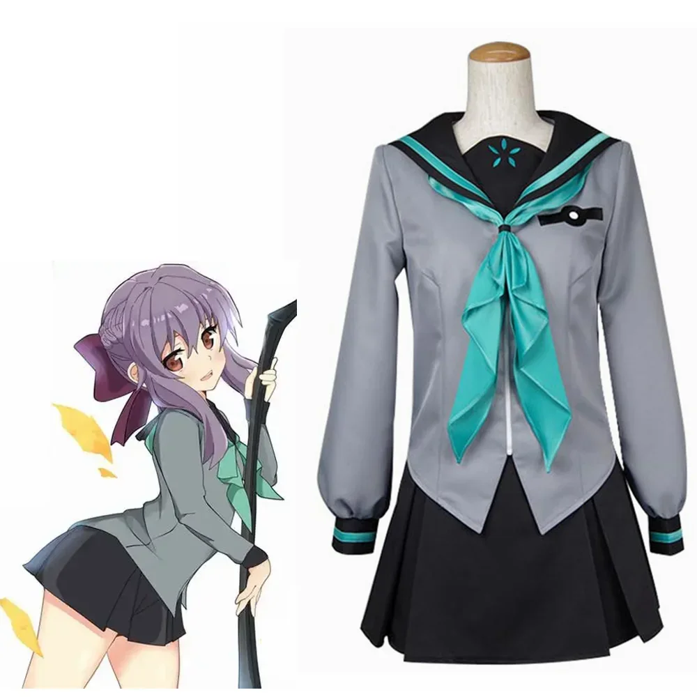 

Anime Cos Seraph of the End Hiiragi Shinoa Cosplay Costumes Outfit Halloween Christmas Uniform Suits