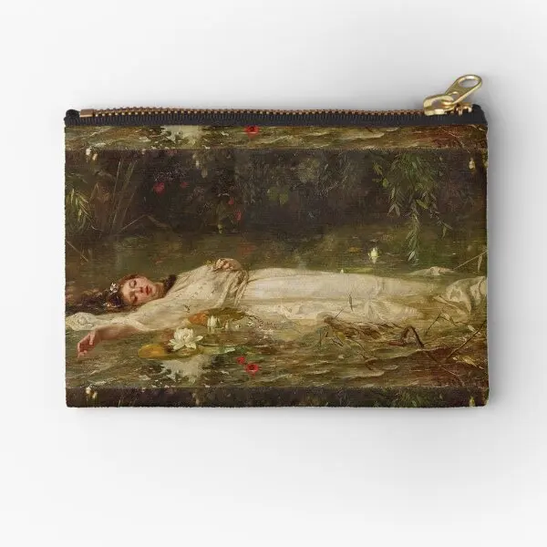 

Ophelia By Friedrich Wilhelm Theodor Hey Zipper Pouches Pocket Wallet Panties Women Coin Cosmetic Bag Pure Small Money Socks