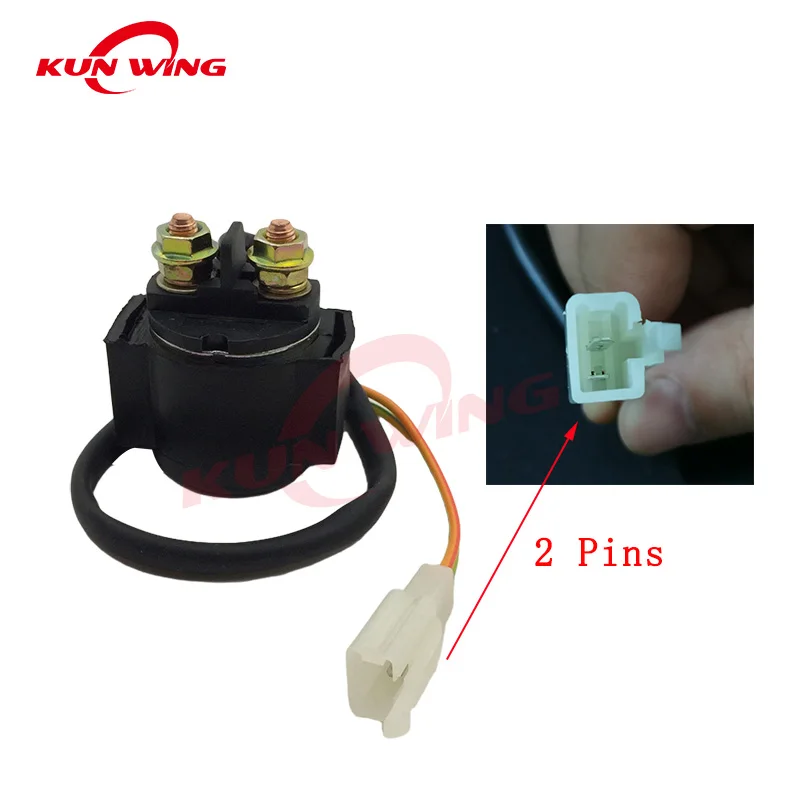 Motorcycle Starter Solenoid Relay for GY6 50 125 150 250 ATV Scooter Moped