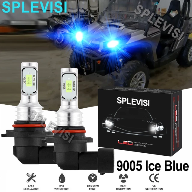 50W 6000K 9005 HB3 LED Headlight Bulbs For Can-Am Maverick 1000R Max  2013-2016