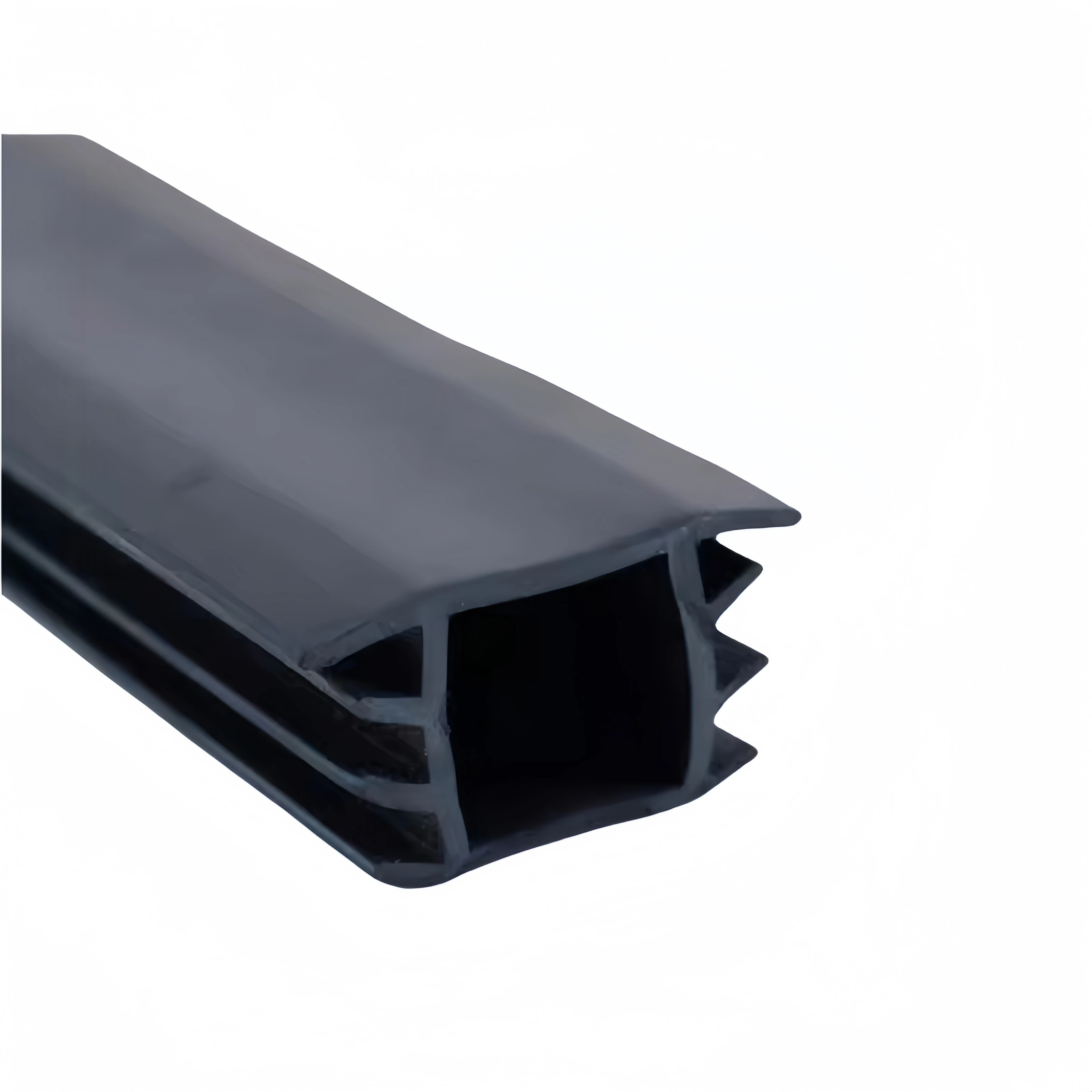 Epdm Rubber T Strip Gap Cover Voor Zonne-Energie Fotovoltaïsche Beugel Metalen Kabel Sleuf Monokristallijn Zonnepaneel Afdichting Zwart