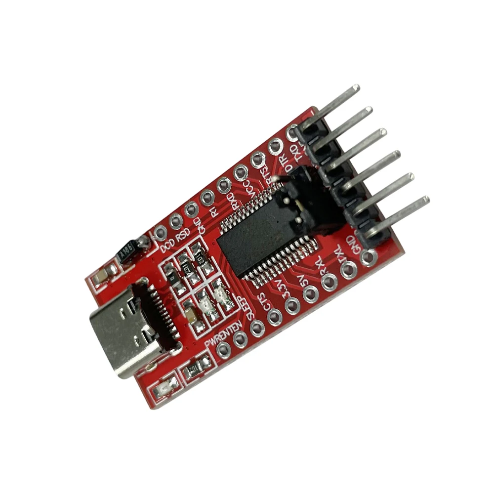 FT232RL FTDI TYPE-C USB 2.0 3.3V 5.5V to TTL Serial Adapter Module for Arduino FT232 Pro Mini USB Type C TO TTL 232