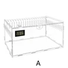 Reptiles Feeding Box Acrylic Terrariums Container for Spiders Lizards Small Pet Mini Habitat 2 Size 090C 5