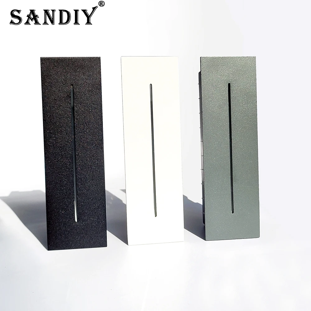 SANDIY 3W Led 벽 조명 매입형 램프 계단 및 단계 코너 복도 계단 방수..