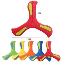 Children Outdoor Sport Flying Disc Soft EVA Touching Boomerang Return Dart Hand Throw Spinner Parent-Child Interactive Game Toys 6