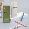5pcs High-quality Retractable Gel Pen 0.5mm Quick Dry Black Ink Pen Fine Tip Smooth Writing Cutes Pen School Office Supplies 4