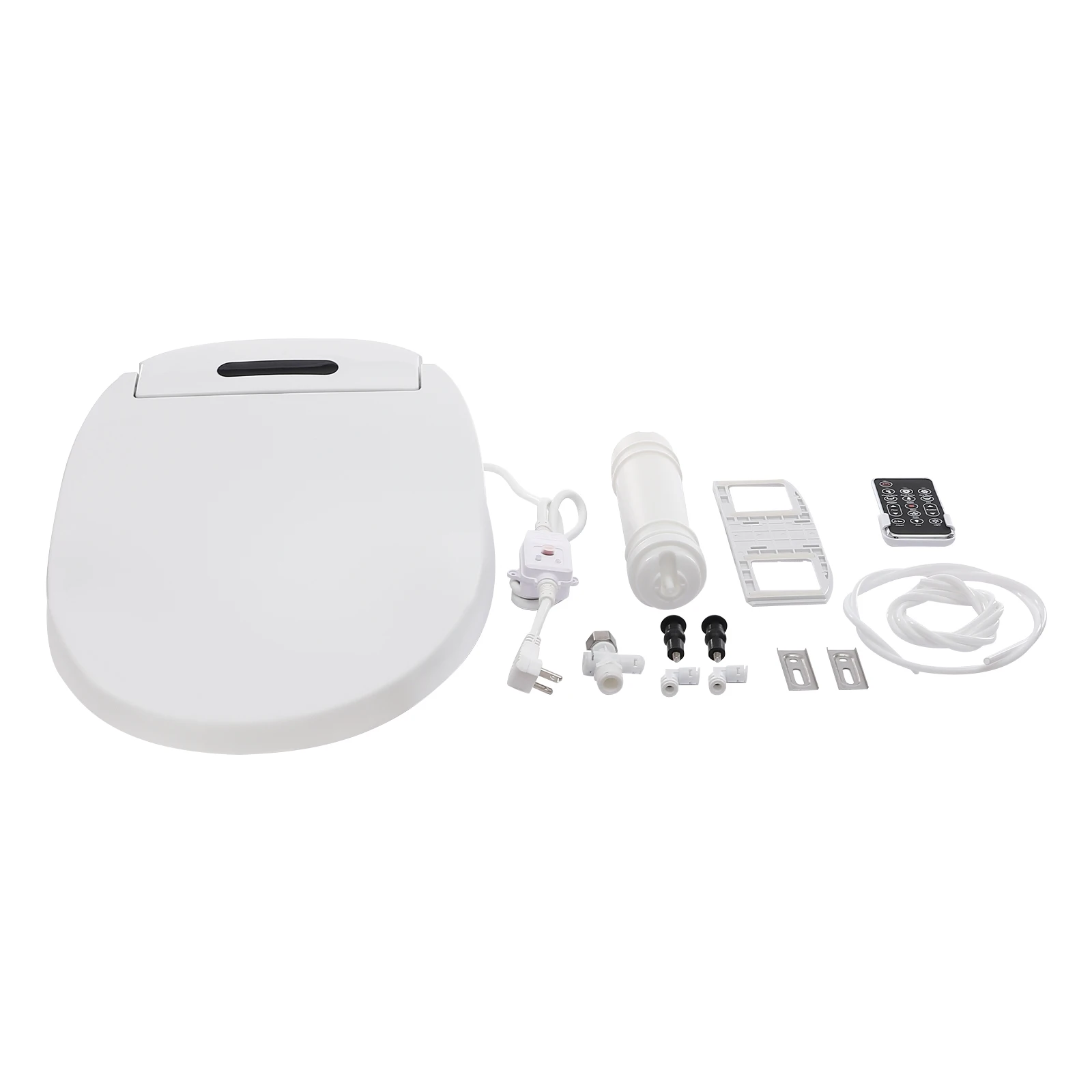 Intelligent Toilet Cover Seat Adjustable Seat Heating Function IPX4 Waterproof For Bathrooms, Toilets