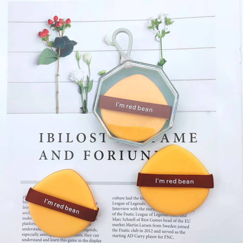 

Air Cushion Powder Puff Cute Double-sided Soft Makeup Powder Foundation Makeup Sponge Portable Cosmetics Beauty Tools Accessory