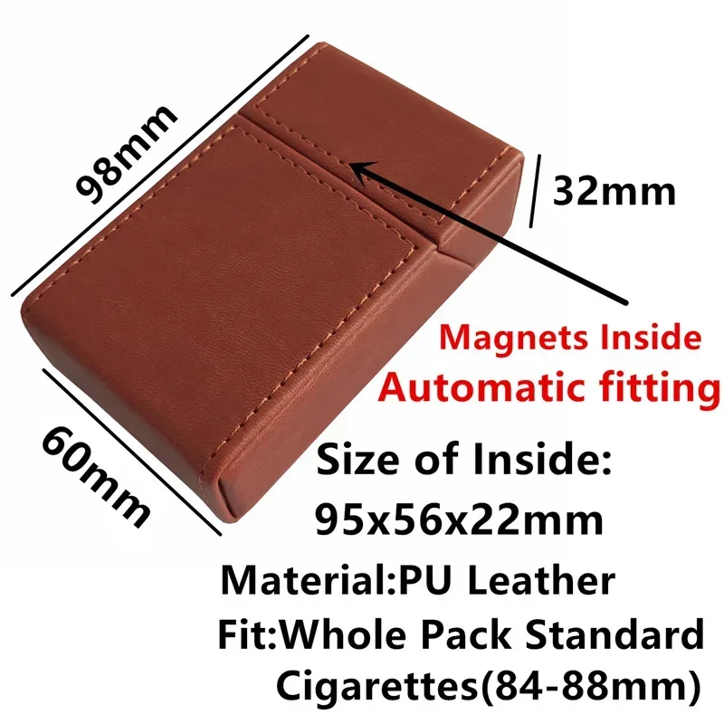 cigarette carton box Hard Box Full Pack Cigarette Case (King Size) (Assorted Colors)