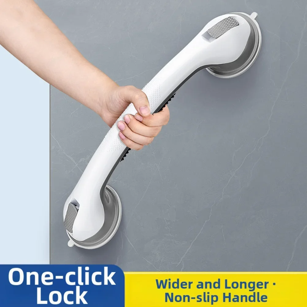Elderly Safety Non-Slip Bathroom Grab Bar with Suction Cup