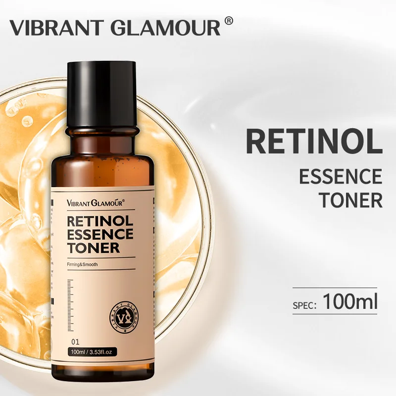 VIBRANT GLAMOUR Retinol Essence Toner Anti-Aging Wrinkle Removing Firming Lifting Whitening Brightening  Deep Nourishing