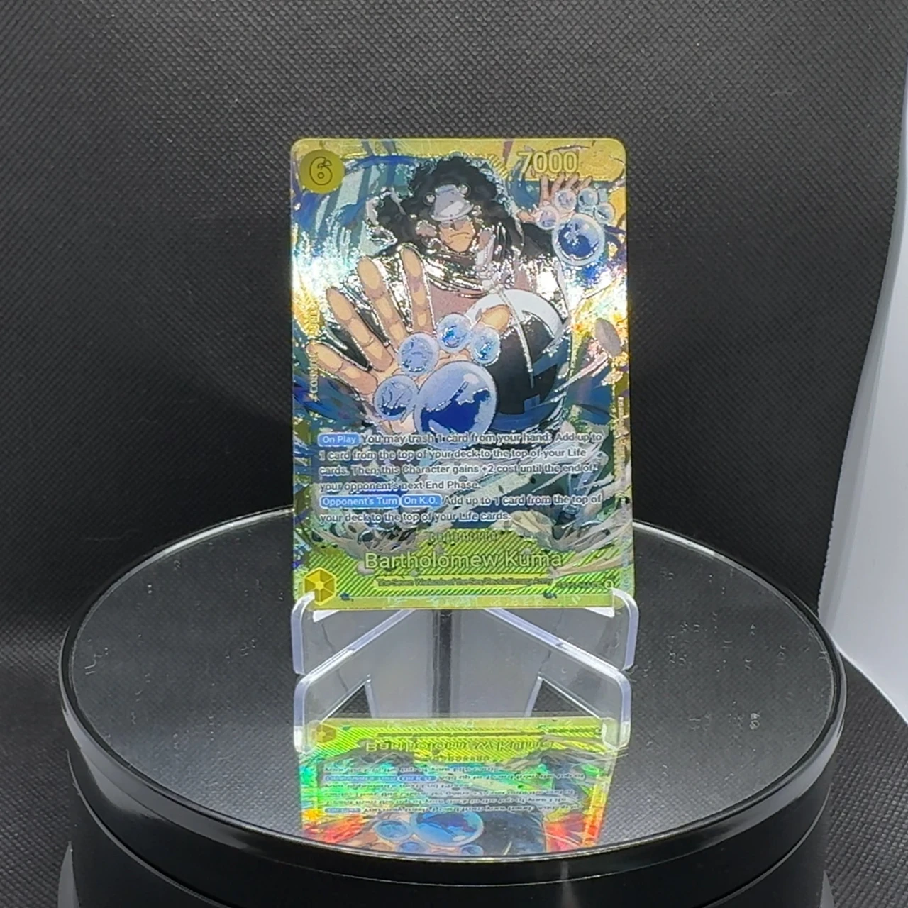One Piece TCG OPCG English Bartholomew Kuma Card OP12-119 Anime Collectible