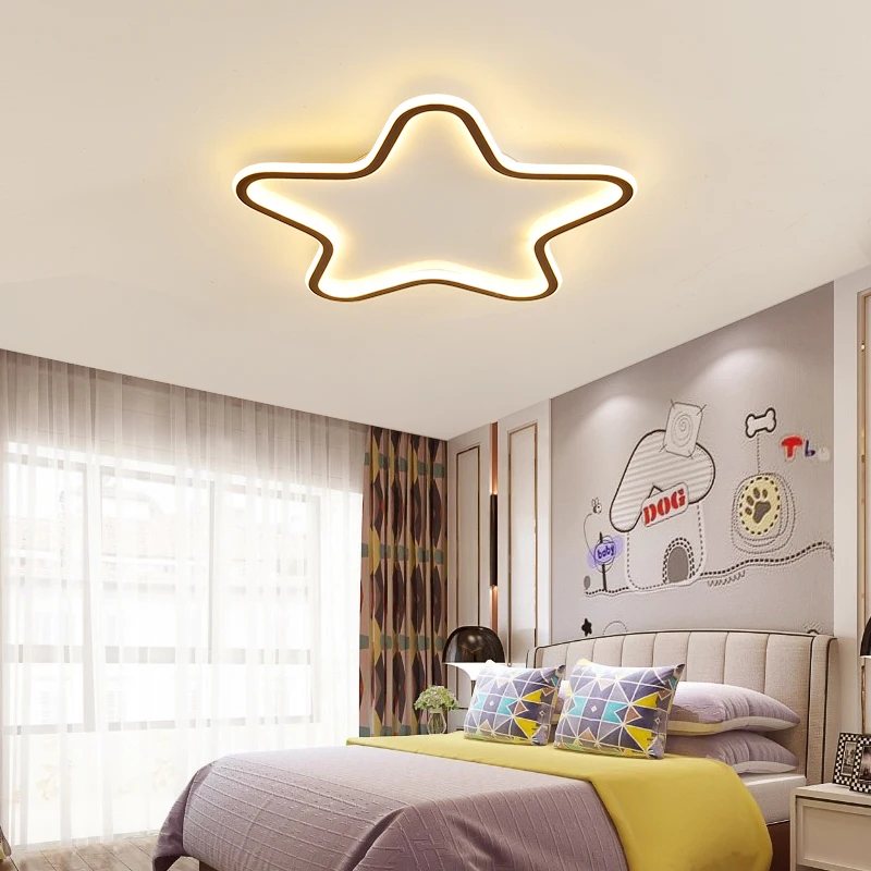 

Modern Nordic Children's Room Ceiling Lights LED Personality Creative Bedroom Living Room Restaurant Kitchen Decor Indoor