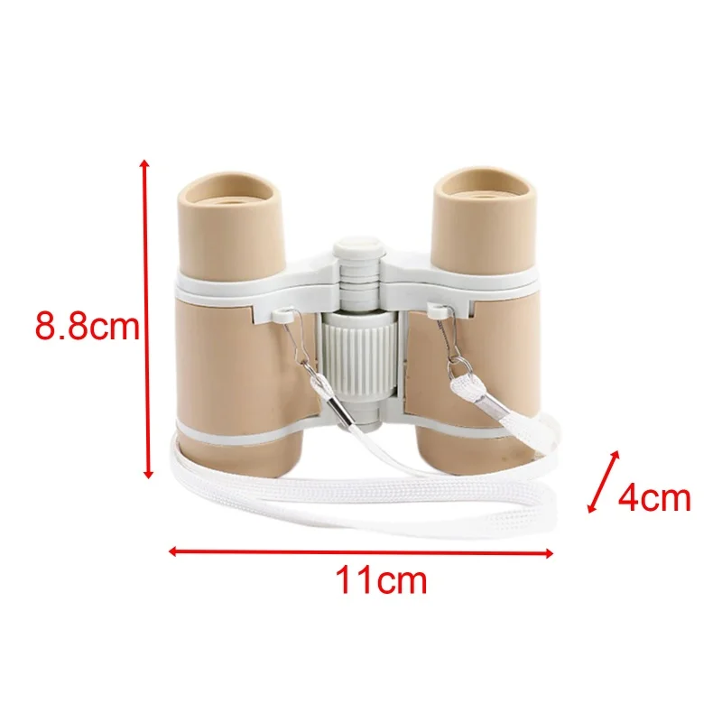 Jungle Binoculars Magnifying Glass Portable Children Magnification Toy Shockproof Telescope for Birthday Hiking Presents 6