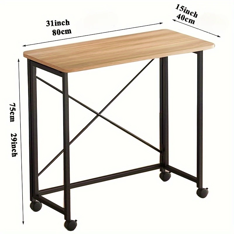 Folding desk, movable desk, home student computer writing desk computer desks folding desk table mesa para computador