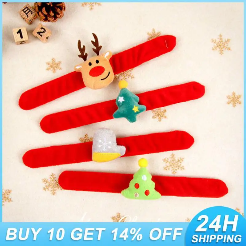 

Pat Circle Various Styles Durable Gift Christmas Circle Clear Printing Cozy Christmas Decoration Bracelet Jewelry Wristband