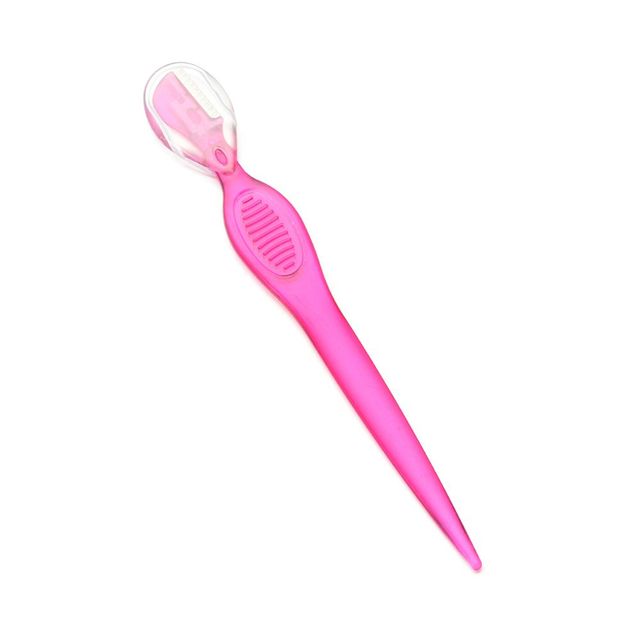 Trimmer Facial Hair Remover Shaver Blade Women’s Safety with Shell Candy Color 12.3cm Eyebrow Razor Shaper Makeup Tools