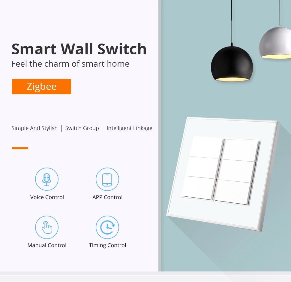 com Antena Externa, Linkage App, Dispositivos Zigbee, Controle Remoto