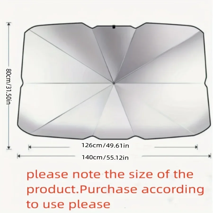 Car Sun Shade Protector Parasol Auto Front Window Sunshade