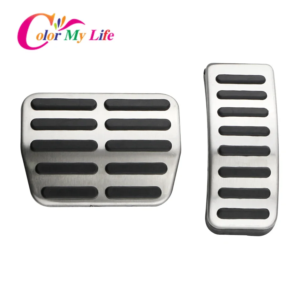 Stainless Steel MT AT Gas Pedal Pads Car Pedal Cover For Volkswagen VW Polo 6N 9N Jetta MK4 Bora Golf MK4 Beetle Cabrio Fox car accessories,car pedals,pedal cover,stainless steel pedal cover