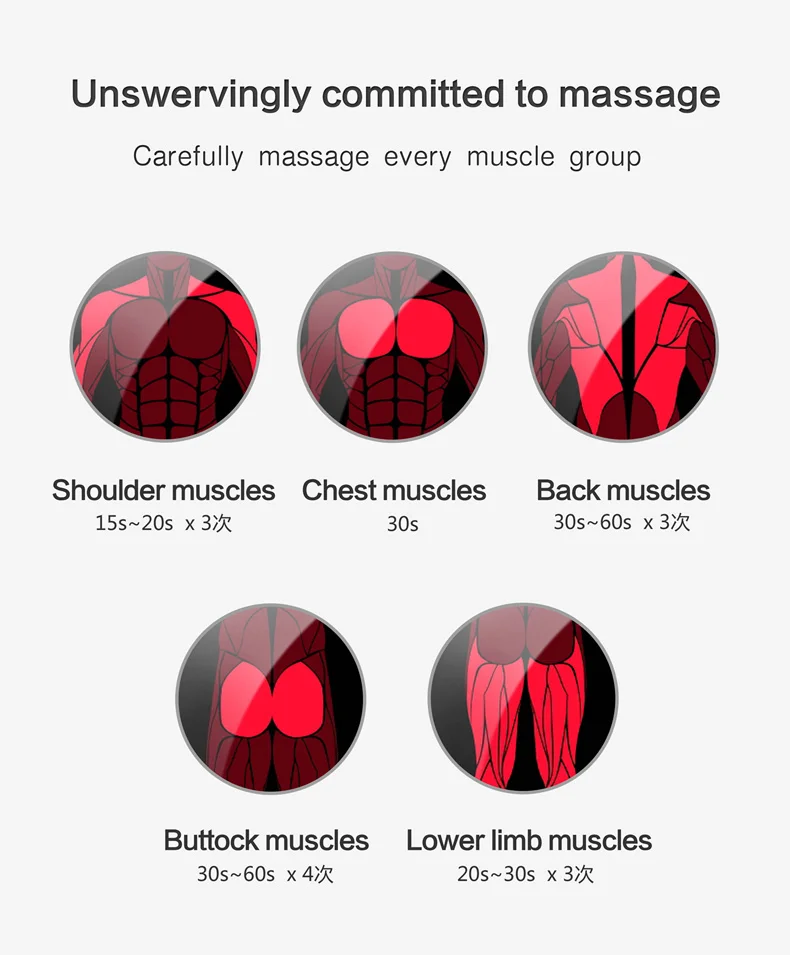 Xiaomi Lcd Electric Massager Gun Body Muscle Relaxation For Neck Back Foot Leg Shoulder Massage Fitness Shaping Pain Relief
