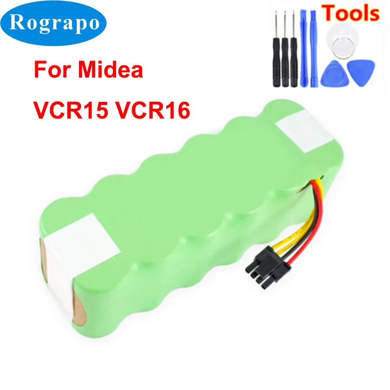 New 3500mAh Battery For Midea MR04 VCR06 VCR15 VCR16 For Liectroux